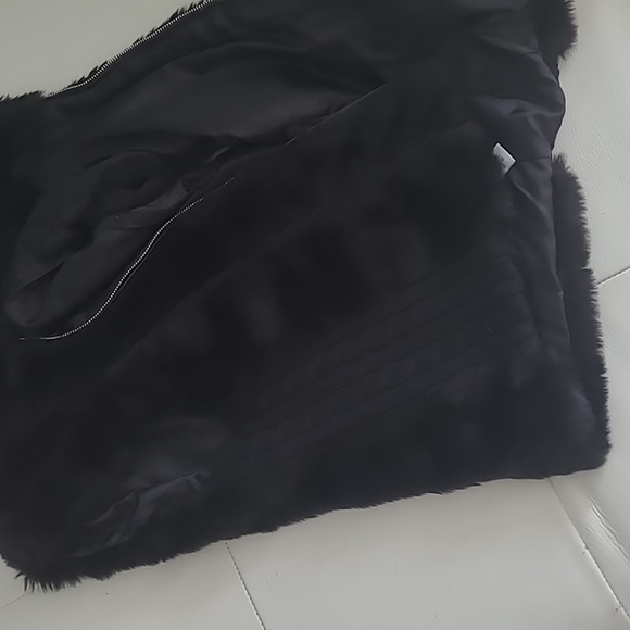 Ci Sono By Cavalini Faux Vest Cable Knit Sz Large - Picture 4 of 8